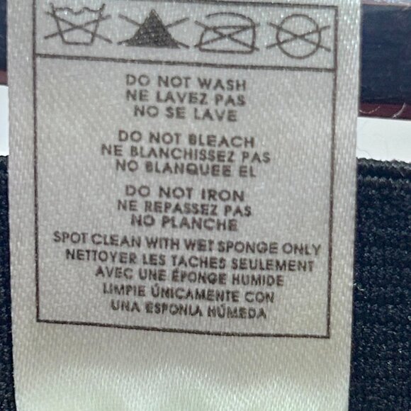 LIVE LUCKY 100896 Cap Black Clover Hat S/M Green Four Leaf Clover **USED** - Picture 5 of 5